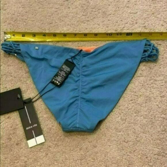 NWT MSRP $78 Dolce Vita Beaded Bikini Bottoms Women's Size Large - Picture 5 of 8